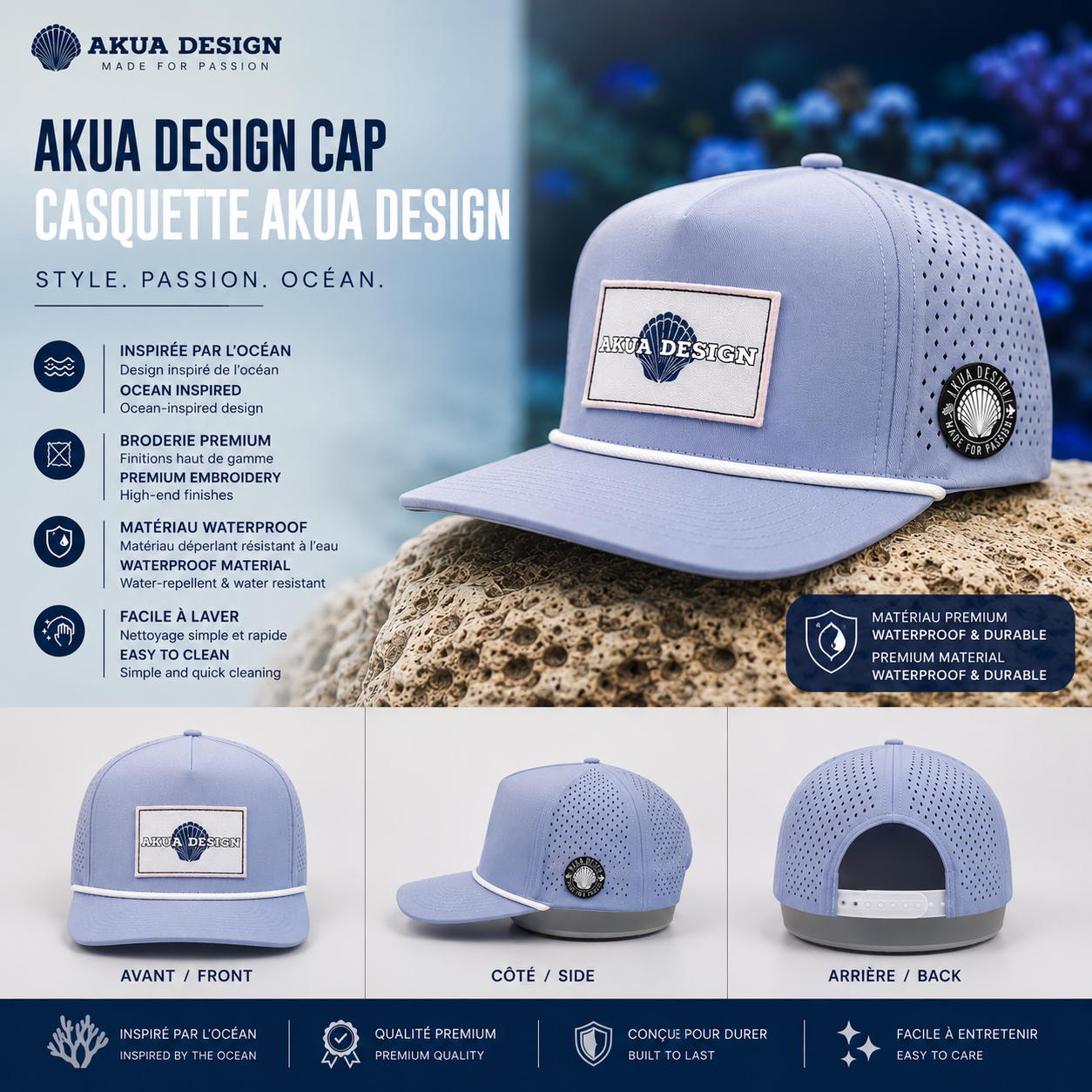 Casquette AkuaDesign