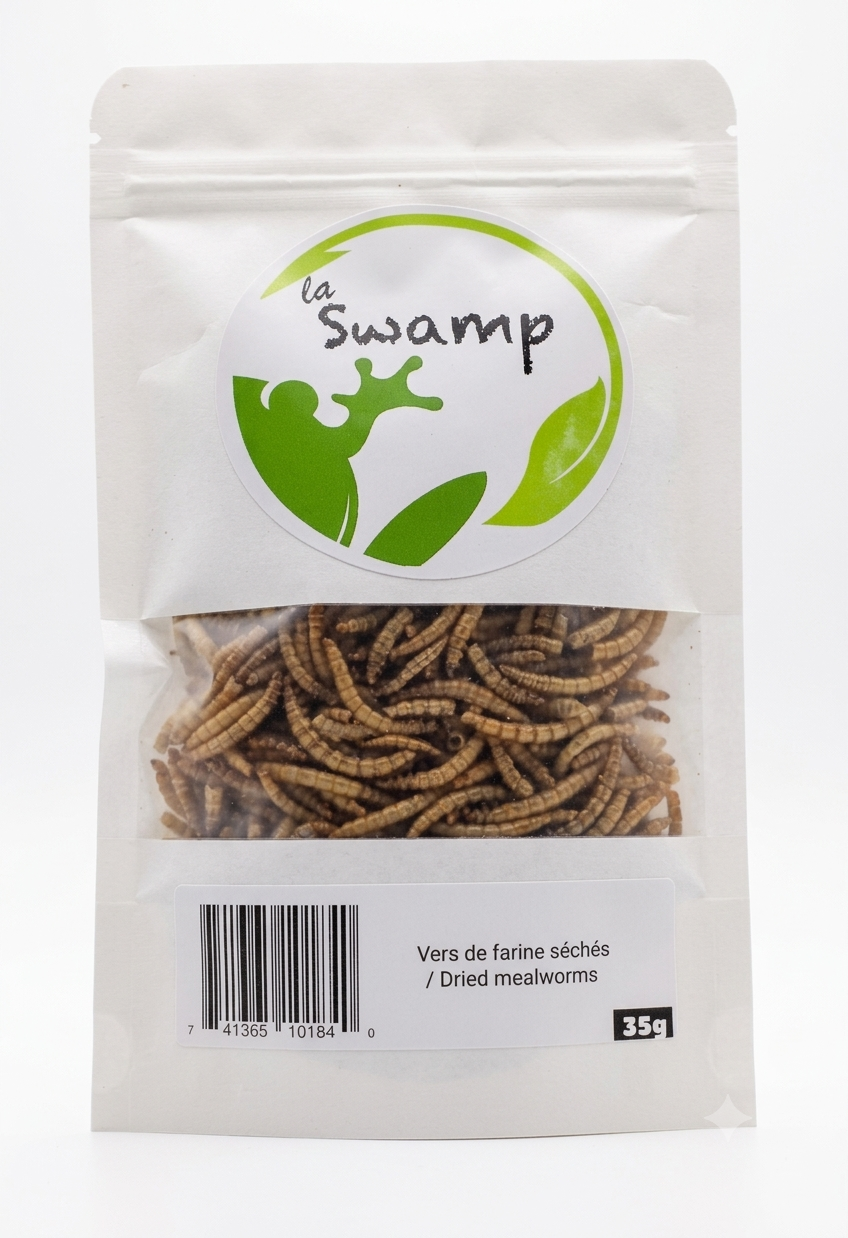 Vers de farine séchés (35g)