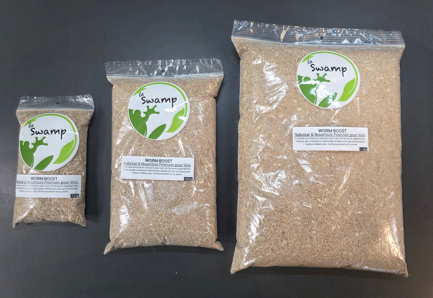 Worm-Boost (120g) - Premium substrate & food for worms