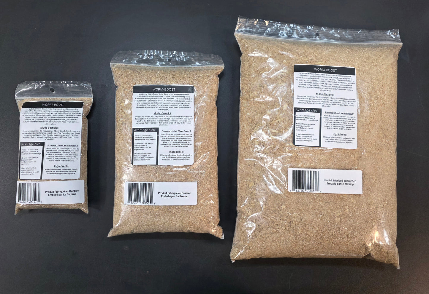 Worm-Boost (120g) - Premium substrate & food for worms
