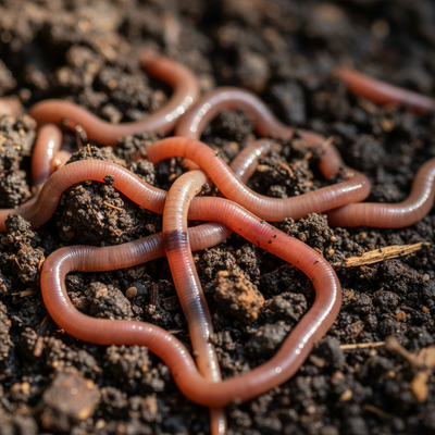 Vers de terre [Red Wiggler] x25